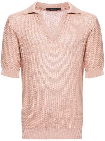 Polo krekls Tagliatore rozā