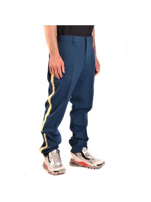 Spodnie sportowe Calvin Klein niebieskie