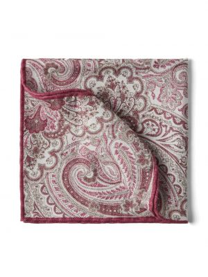 Cravate en soie à fleurs avec poches Brunello Cucinelli