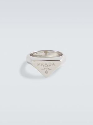 Кольцо Prada, серебряное