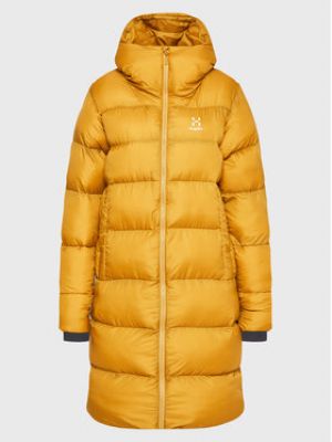 Priliehavý zimný kabát Haglöfs žltá