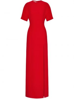 Rochie de seară de mătase Valentino Garavani roșu
