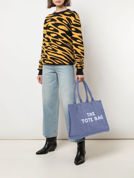 Borsa shopper Marc Jacobs blu