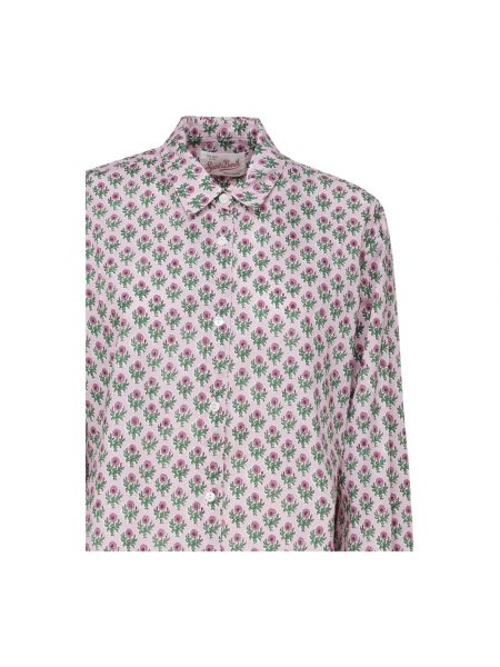 Camisa de algodón de flores con estampado Mc2 Saint Barth