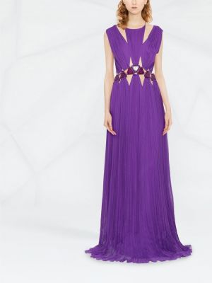 Vakarinė suknelė Alberta Ferretti violetinė
