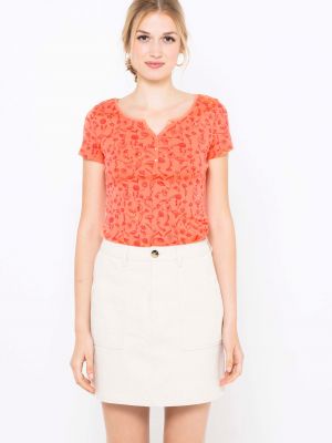 Tričko Camaieu oranžové
