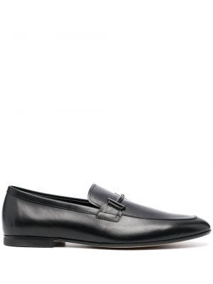 Læder loafers Tod's sort