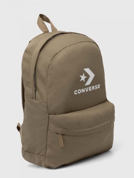 Plecak z nadrukiem Converse zielony