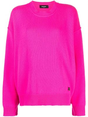 Kaschmir woll pullover Dsquared2 pink