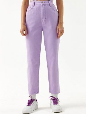 Прямые джинсы Befree, фиолетовые