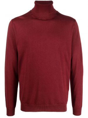 Pull col roulé col roulé Dondup rouge