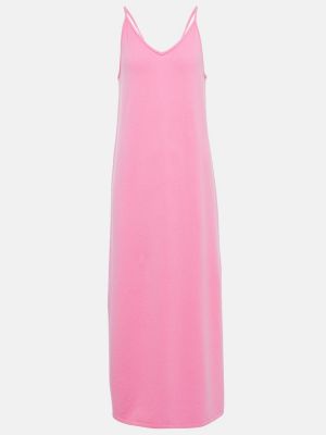 Μίντι φόρεμα κασμίρ Jardin Des Orangers ροζ