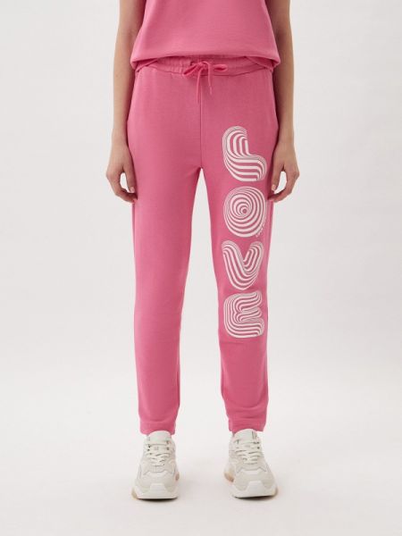 Спортивные штаны Love Moschino розовые