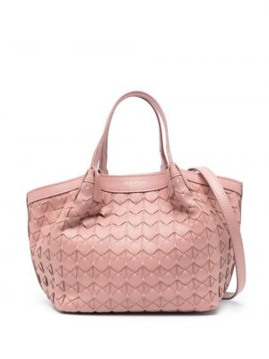 Shopper handtasche Serapian pink