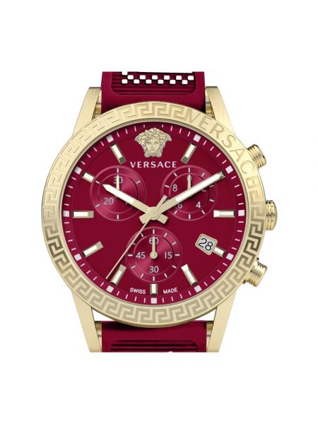 Sportlich armbanduhr Versace rot