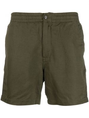 Bombažne kratke hlače z vezenjem z zadrgo Polo Ralph Lauren