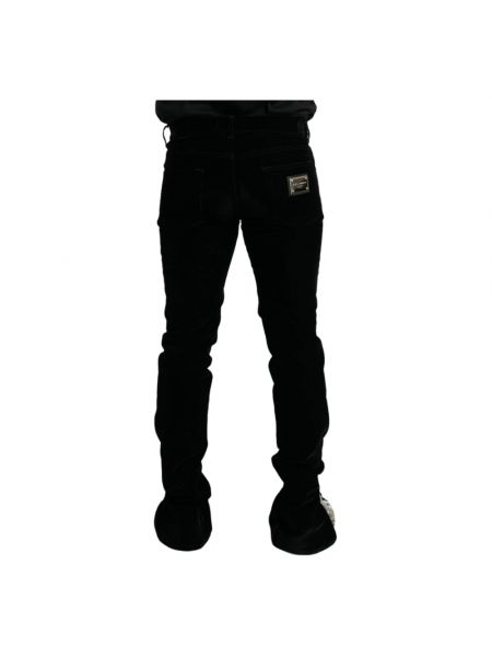 Pantalones skinny Dolce & Gabbana negro