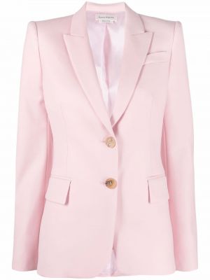 Ull lang blazer Alexander Mcqueen rosa