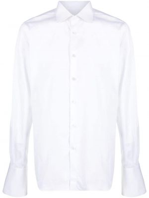 Bombažna srajca Xacus bela