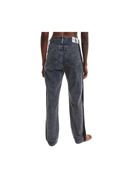 Straight jeans mit reißverschluss Calvin Klein Jeans schwarz