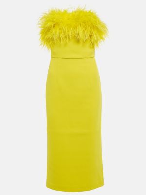 Midi šaty Rebecca Vallance - žlutá