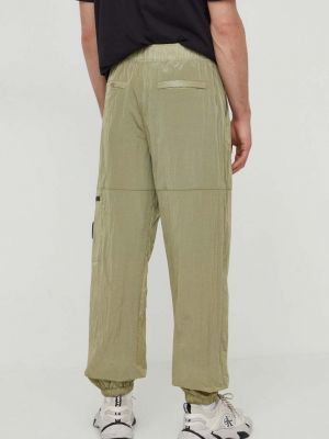 Kalhoty Calvin Klein Jeans zelené