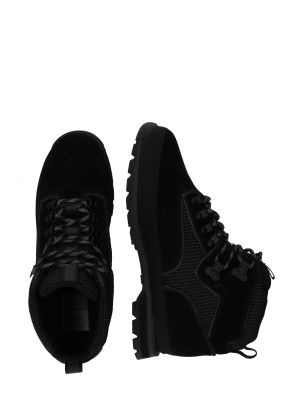 Auliniai batai su raišteliais Timberland juoda