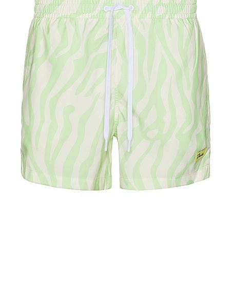 Shorts mit zebra-muster Duvin Design grün