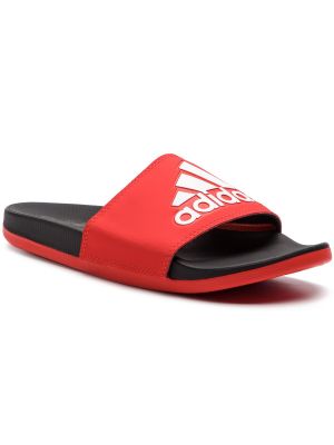 Šľapky Adidas červená