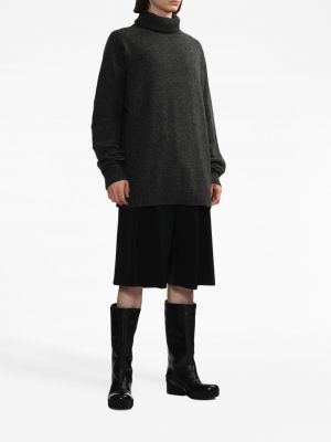 Sweter wełniany Raf Simons szary