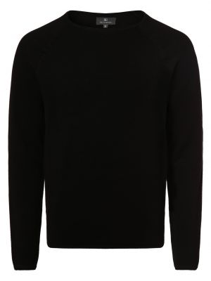 Sweter bawełniany Nils Sundström czarny