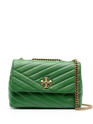 Quiltet taske Tory Burch grøn