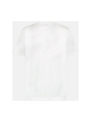 Koszulka z nadrukiem Burberry biała
