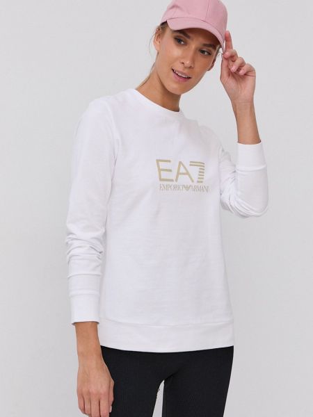 Biała bluza Ea7 Emporio Armani