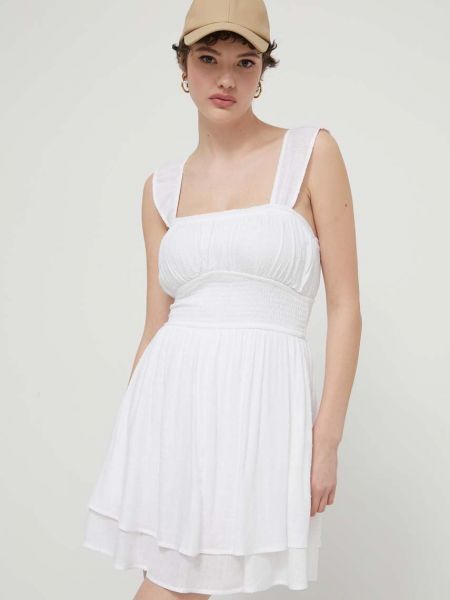 Mini haljina Hollister Co. bijela