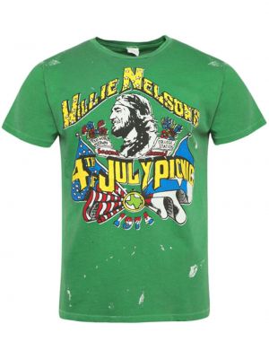 Βαμβακερή μπλούζα με σχέδιο Madeworn πράσινο