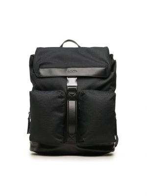 Žakárový batoh Calvin Klein čierna