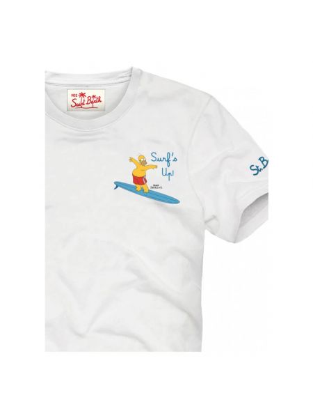 Camiseta Saint Barth blanco