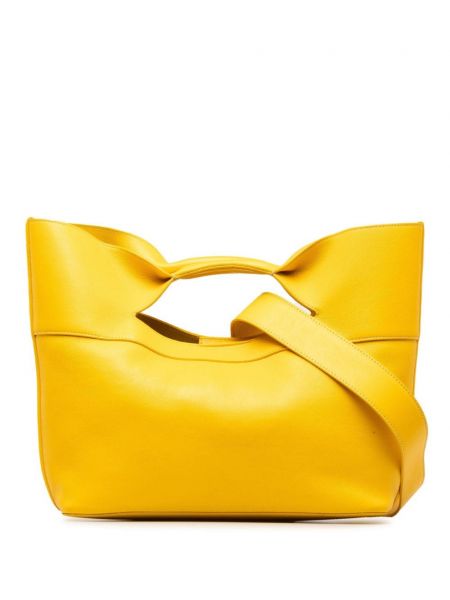 Чанта с панделка Alexander Mcqueen Pre-owned жълто
