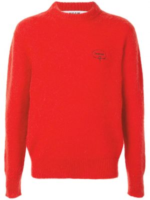 Jersey de tela jersey Msgm rojo