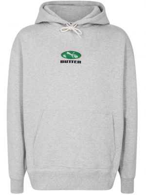 Hoodie mit print Puma grau