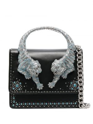 Чанта за ръка с кристали Roberto Cavalli