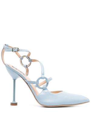 Riemchenpumps Tori Solea blau