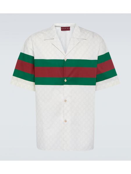 Camisa de algodón Gucci