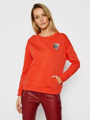 Sportinis džemperis Armani Exchange oranžinė