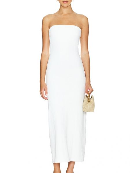 Vestido midi Gigi C blanco