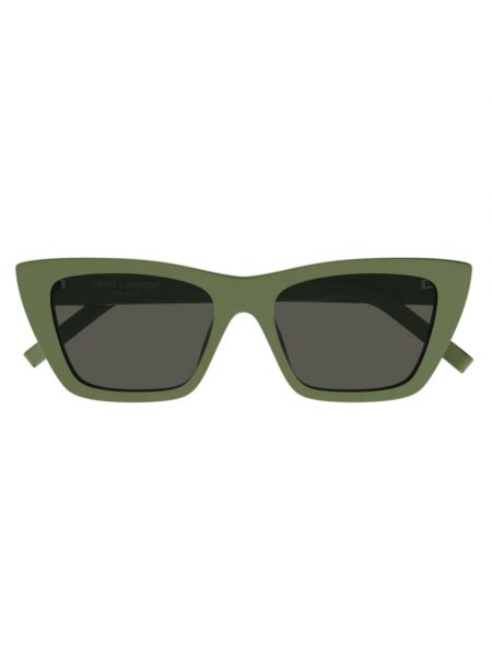 Okulary przeciwsłoneczne Saint Laurent zielone