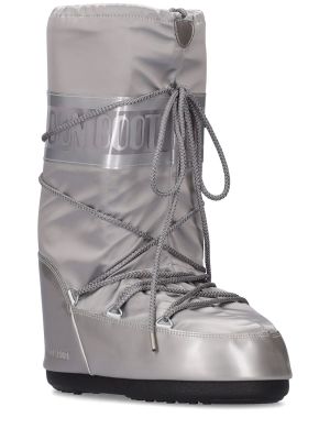 Stivali di nylon impermeabili Moon Boot nero