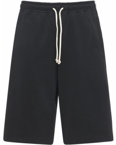 Pantalones cortos de tela jersey Gucci negro