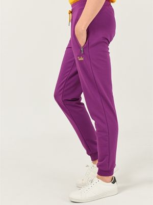 Спортивные штаны с вышивкой Ucla фиолетовые